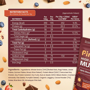 PINTOLA HIGH PROTEIN MUESLI DARK CHOCOLATE