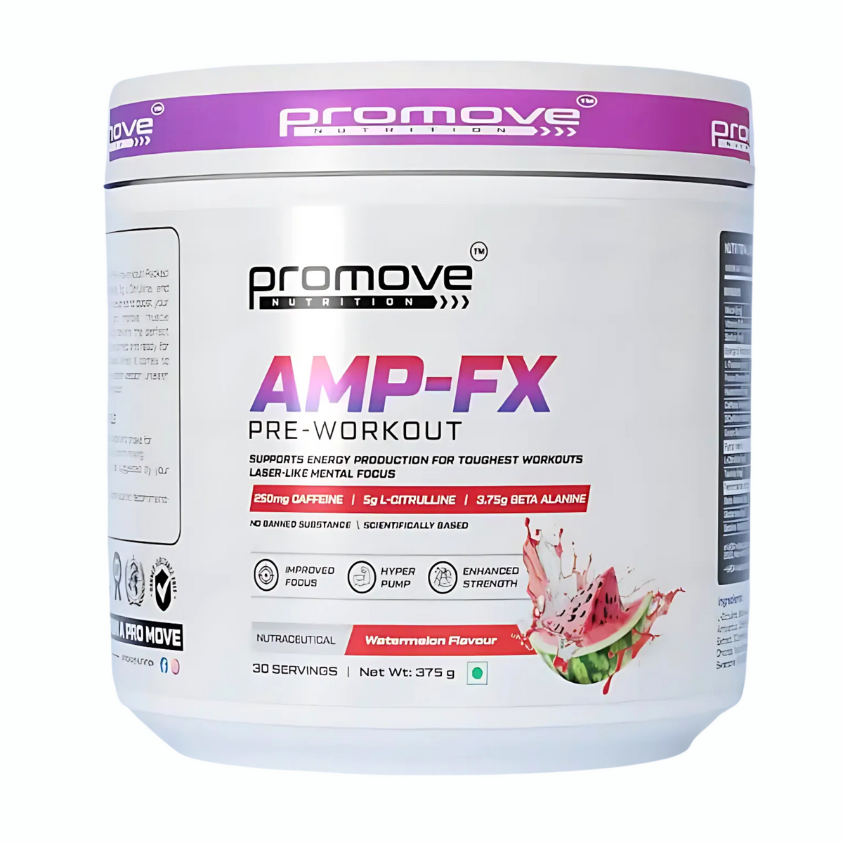 PROMOVE NUTRITION AMP-FX PRE WORKOUT (375GM)