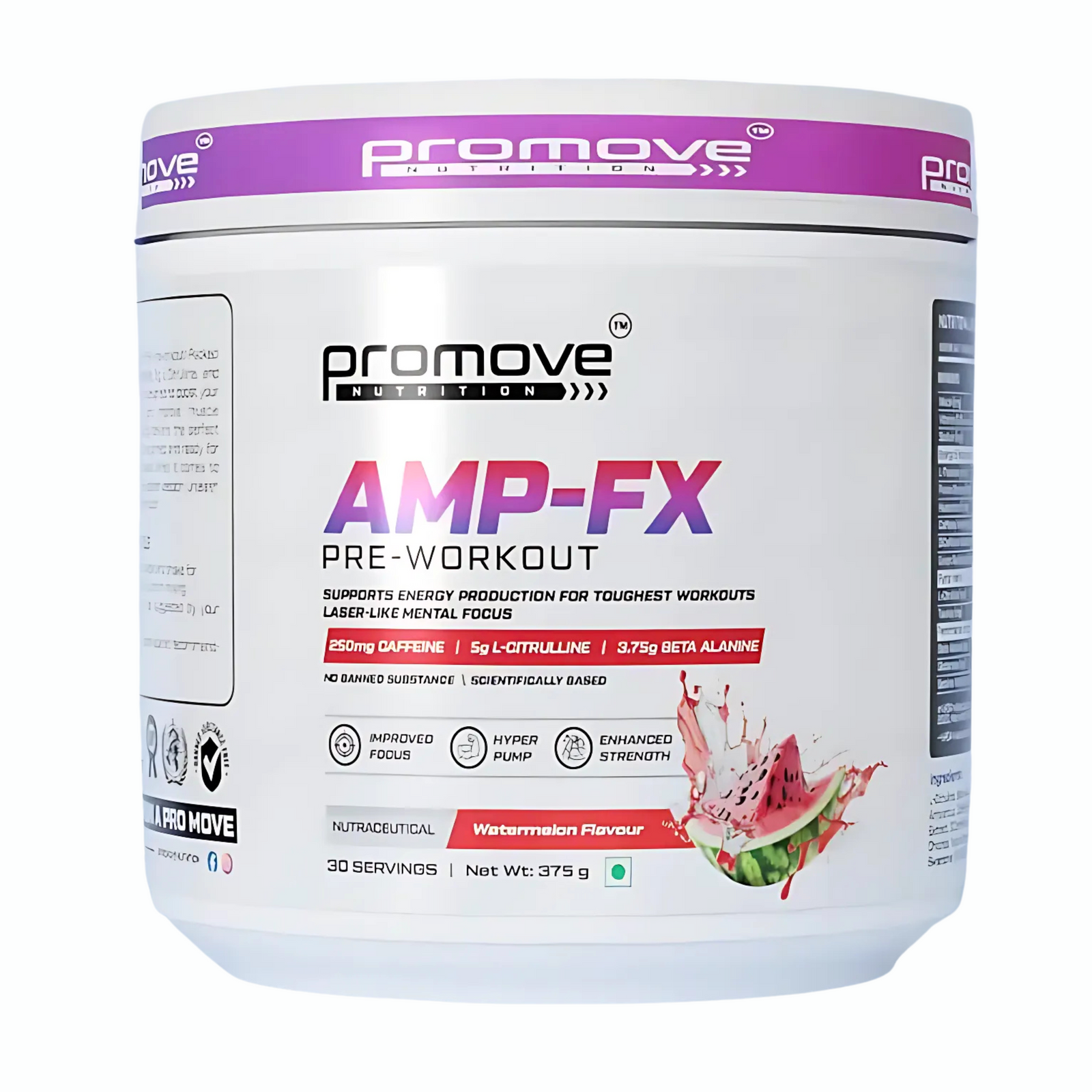 PROMOVE NUTRITION AMP-FX PRE WORKOUT (375GM)