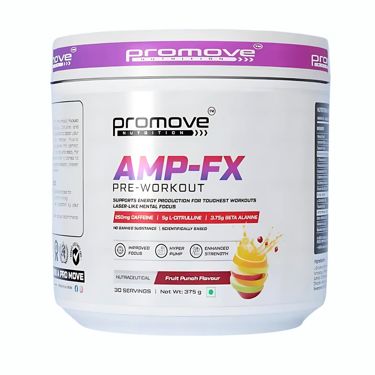 PROMOVE NUTRITION AMP-FX PRE WORKOUT (375GM)