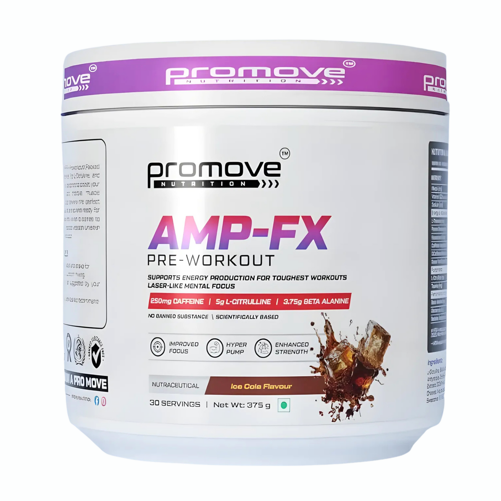 PROMOVE NUTRITION AMP-FX PRE WORKOUT (375GM)