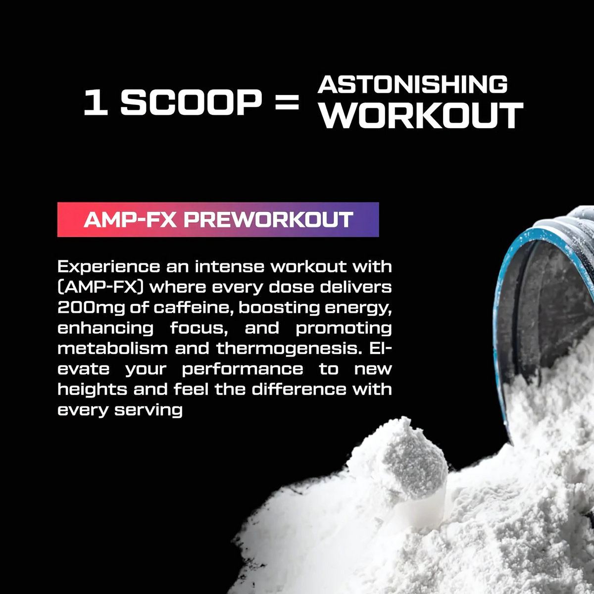 PROMOVE NUTRITION AMP-FX PRE WORKOUT (375GM)