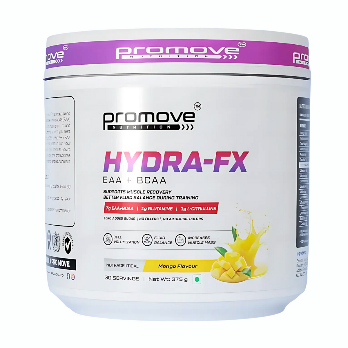 PROMOVE NUTRITION HYDRA-FX ESSENTIAL + BCAA AMINO ACID (375GM)