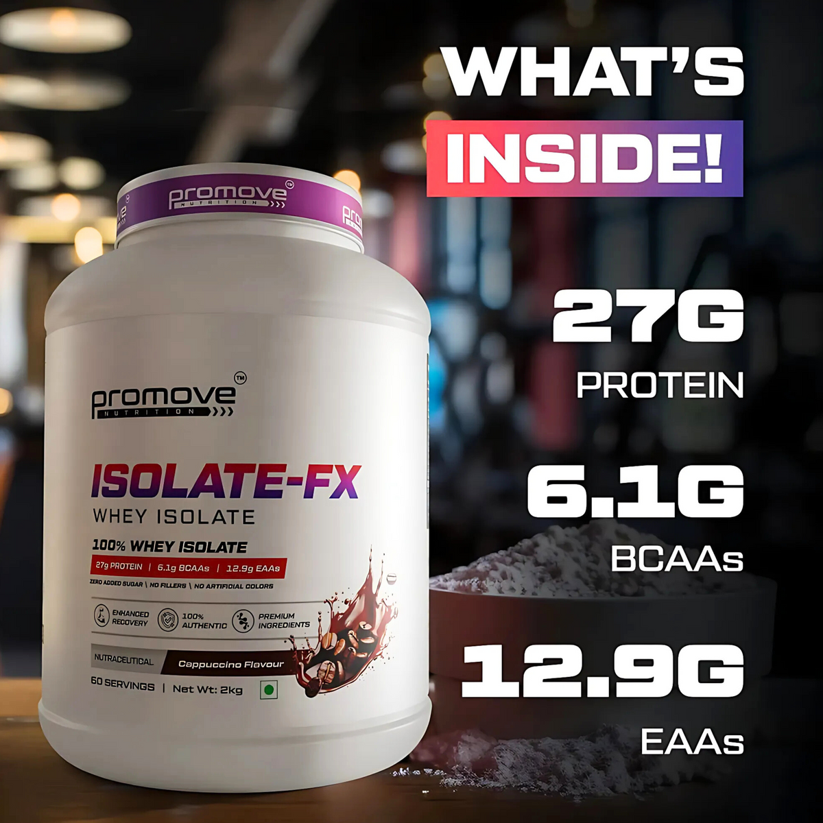 PROMOVE NUTRITION ISOLATE-FX WHEY ISOLATE