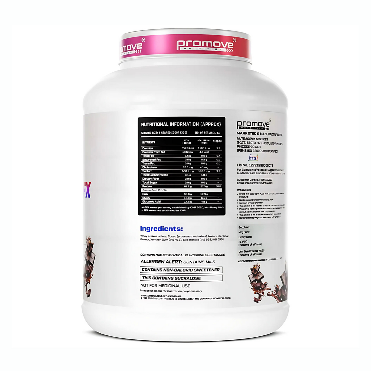 PROMOVE NUTRITION ISOLATE-FX WHEY ISOLATE
