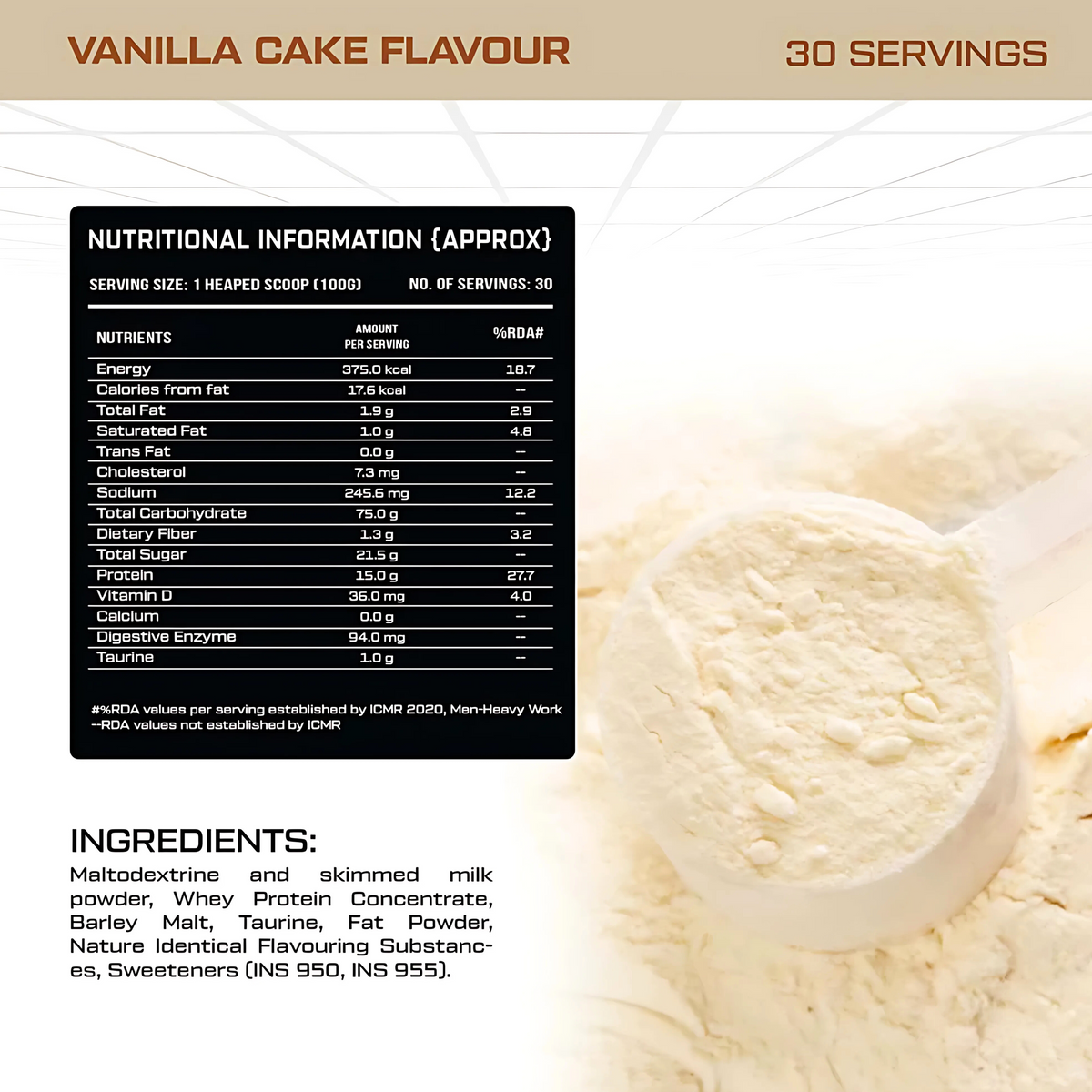 PROMOVE NUTRITION MASS-FX MASS GAINER