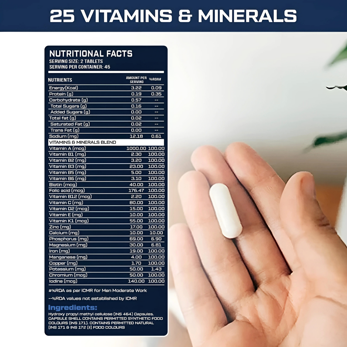 PROMOVE NUTRITION VITA-PRO MULTIVITAMIN (90 CAPSULES)