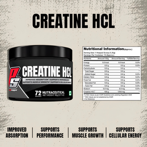PRO SUPPS CREATINE HCL (72 SERV)
