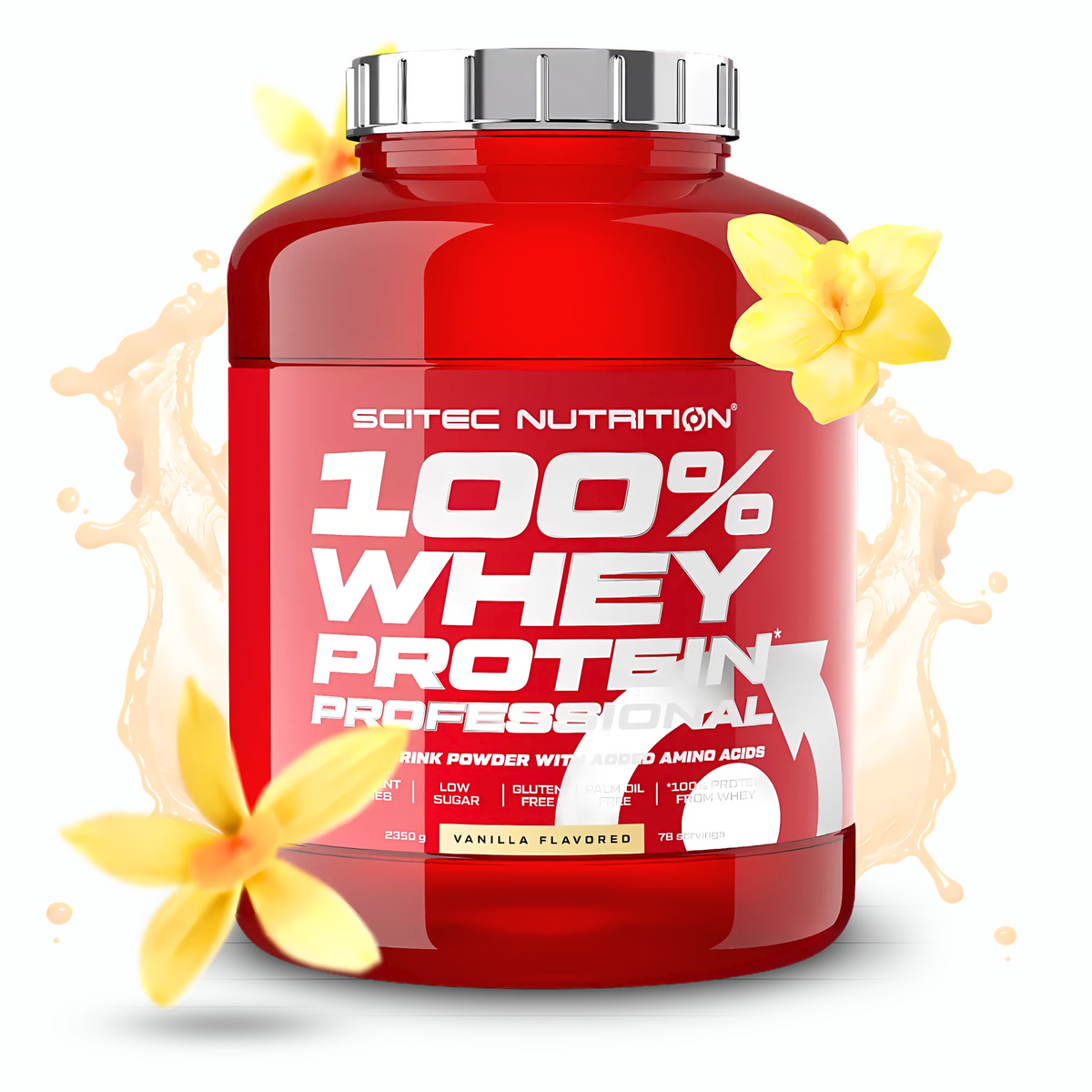 SCITEC NUTRITION 100% WHEY PROTEIN PROFESSIONAL 5LBS