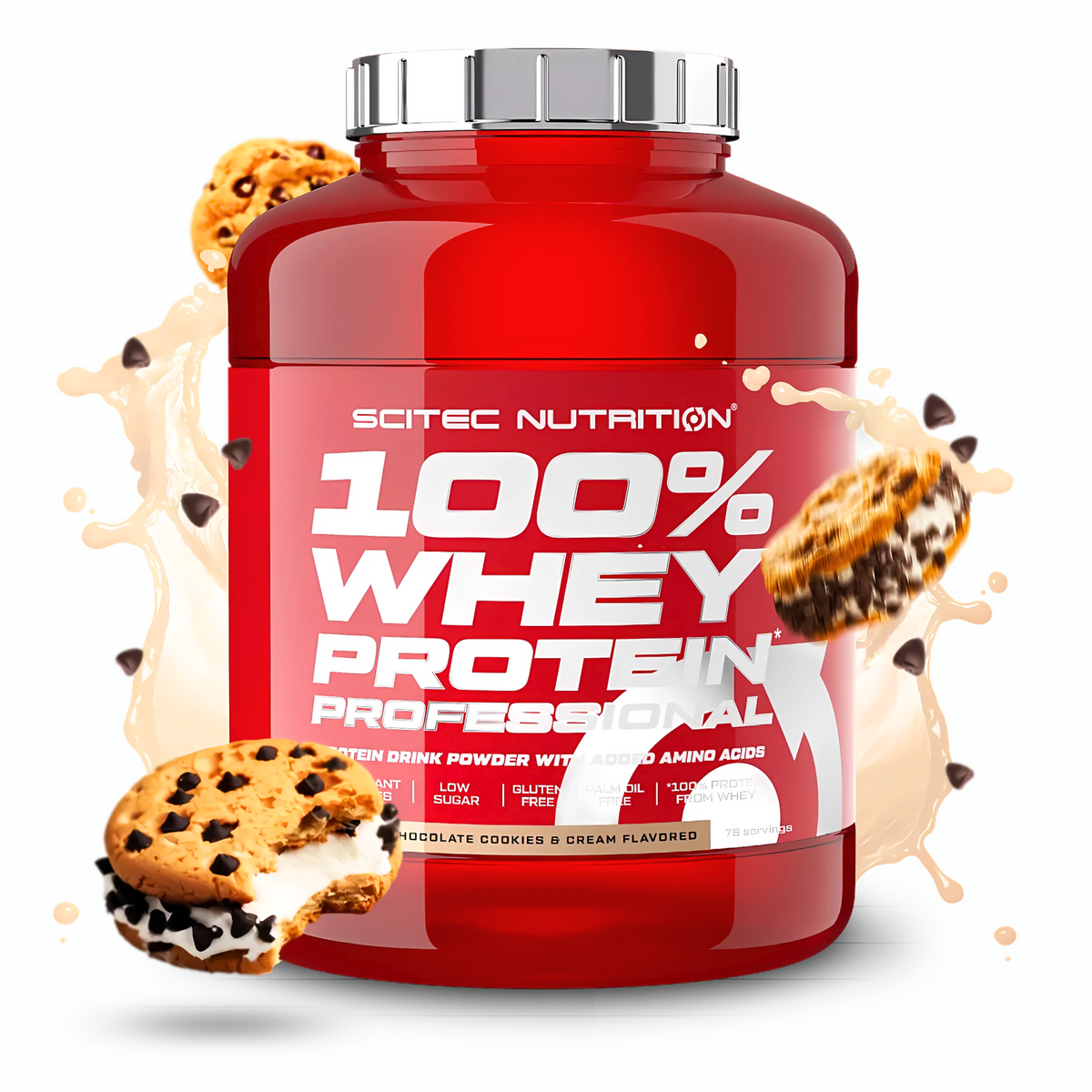 SCITEC NUTRITION 100% WHEY PROTEIN PROFESSIONAL 5LBS