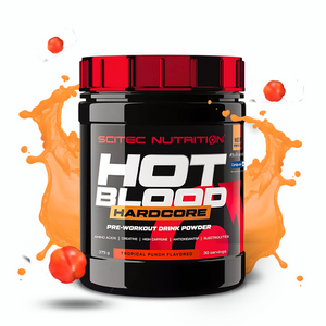 SCITEC NUTRITION HOT BLOOD HARDCORE PRE-WORKOUT 375G (30SERV.)