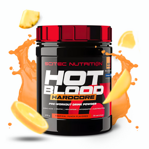 SCITEC NUTRITION HOT BLOOD HARDCORE PRE-WORKOUT 375G (30SERV.)