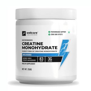 WELLCORE PURE MICRONISED CREATINE MONOHYDRATE POWDER