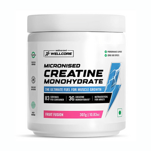 WELLCORE PURE MICRONISED CREATINE MONOHYDRATE POWDER