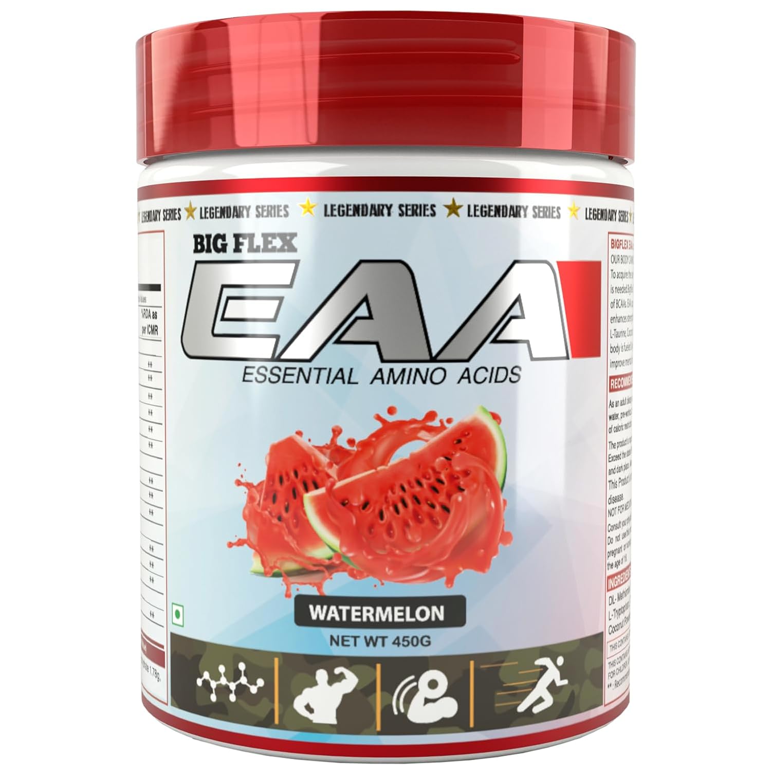 Bigflex EAA - 450 Gm Powder(30 Servings, Berry Fusion)