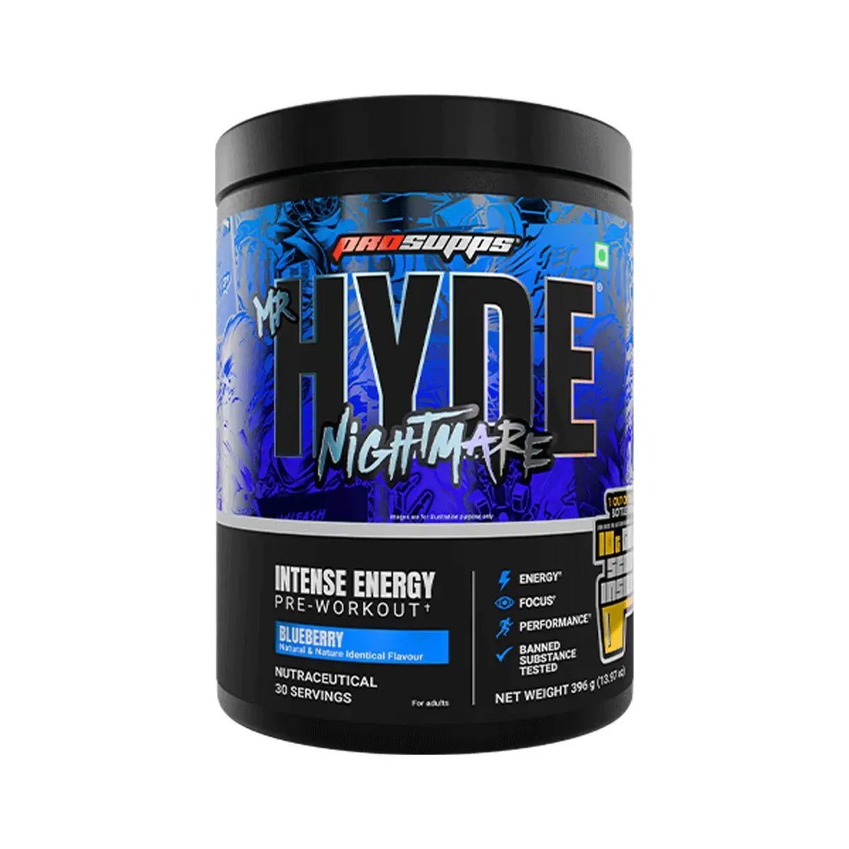 ProSupps Hyde Nightmare Intense Pre-Workout - 30 Servings