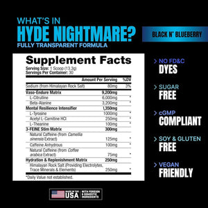 ProSupps Hyde Nightmare Intense Pre-Workout - 30 Servings