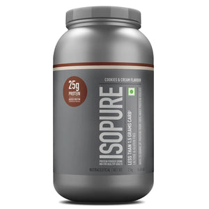 Isopure Whey Protein Isolate Powder with Vitamins for Immune Support - 2 kg