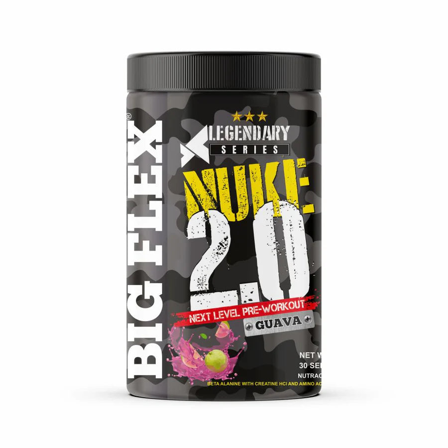 BIG FLEX PRE WORKOUT NUKE 2.0 (400G)