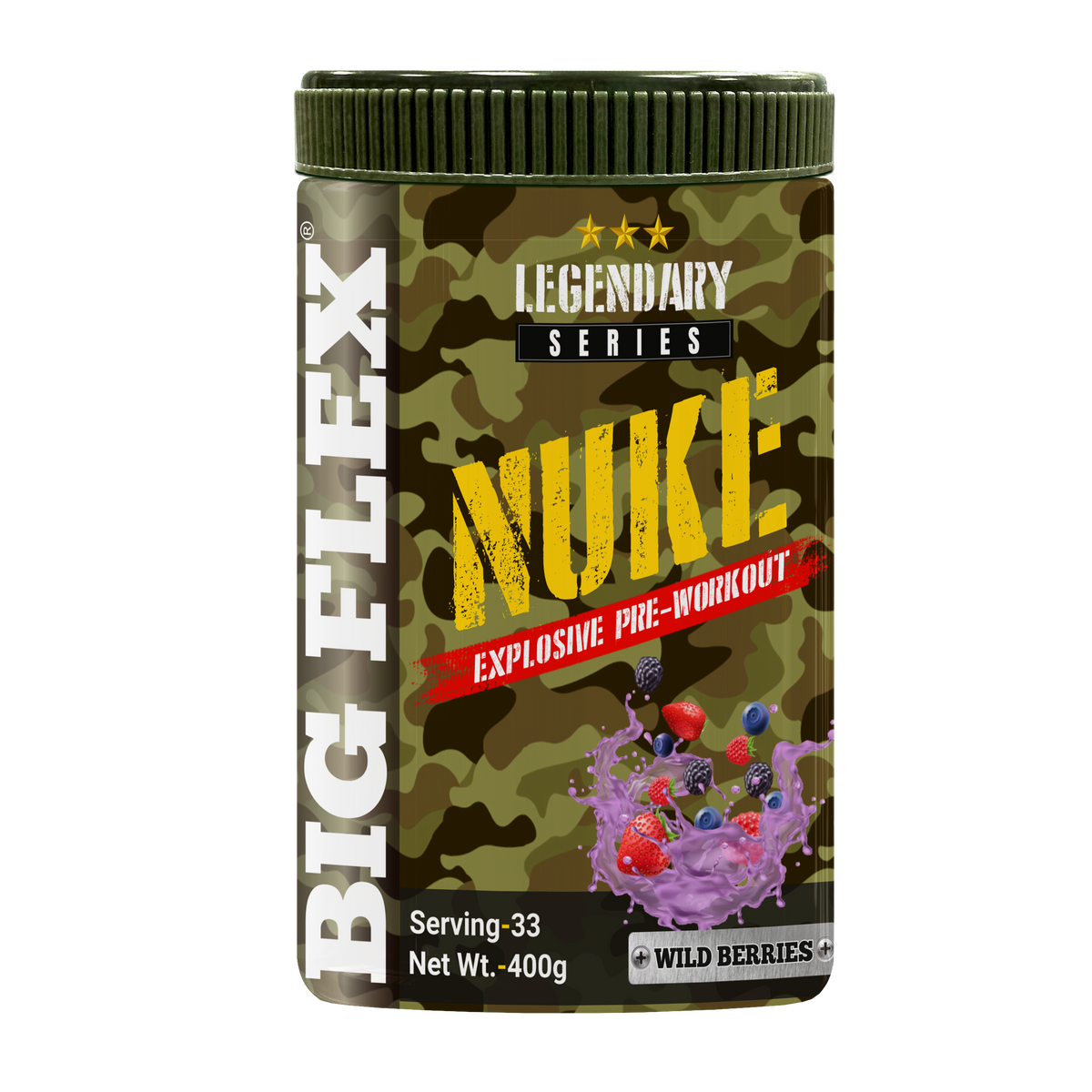BIGFLEX NUKE PRE-WORKOUT POWDER (400 GM)