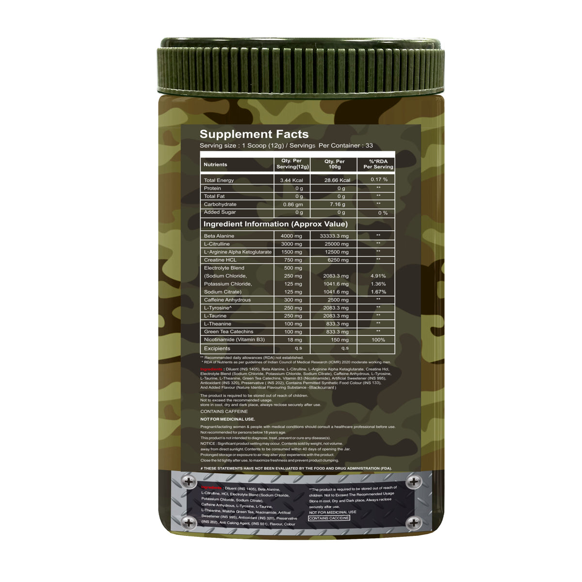 BIGFLEX NUKE PRE-WORKOUT POWDER (400 GM)