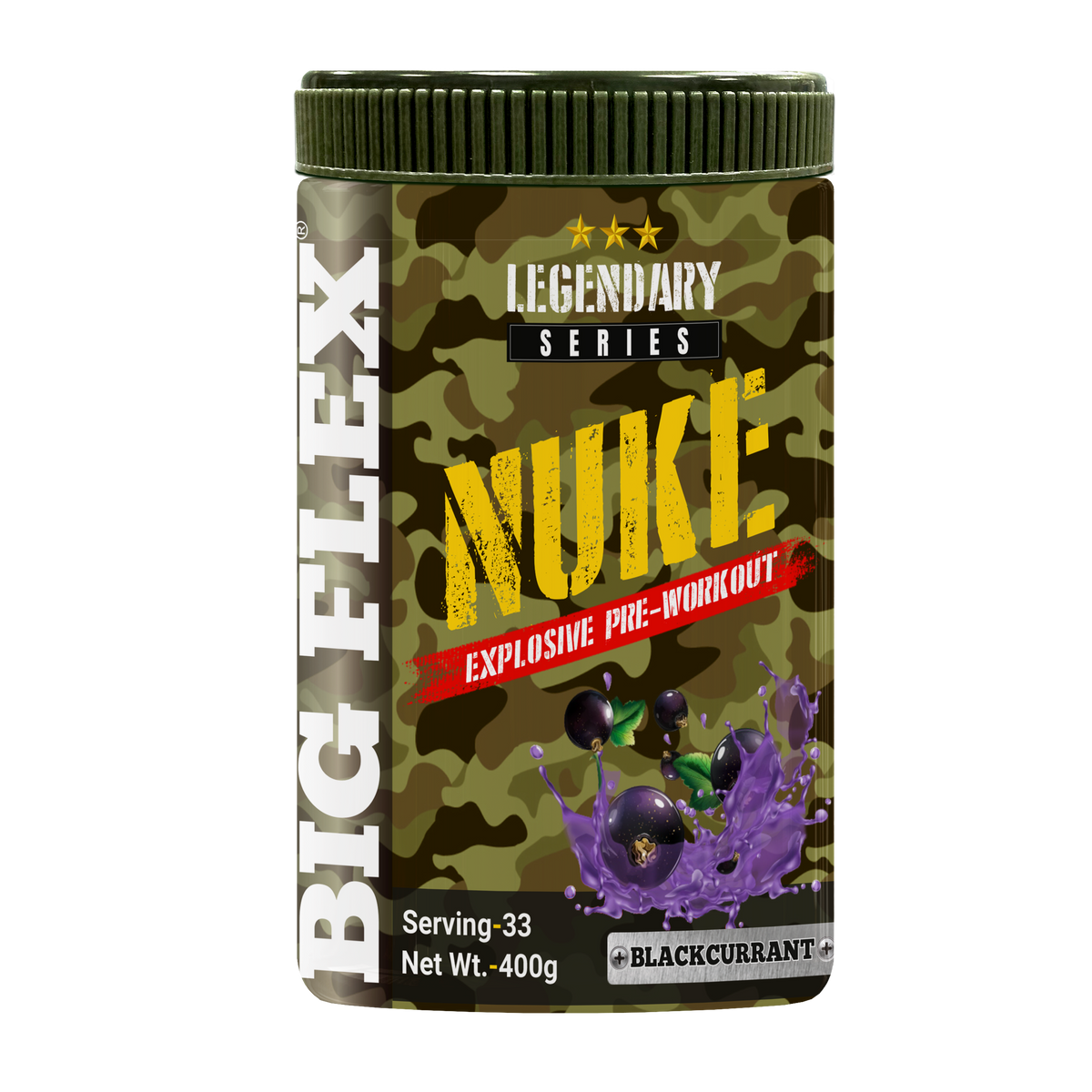 BIGFLEX NUKE PRE-WORKOUT POWDER (400 GM)