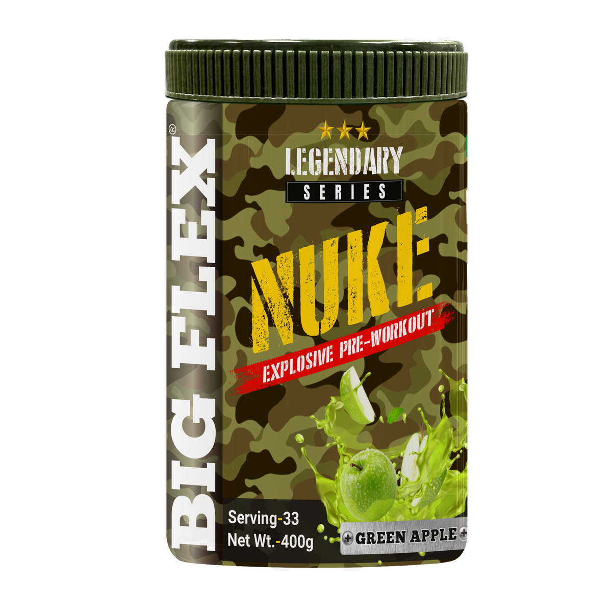 BIGFLEX NUKE PRE-WORKOUT POWDER (400 GM)