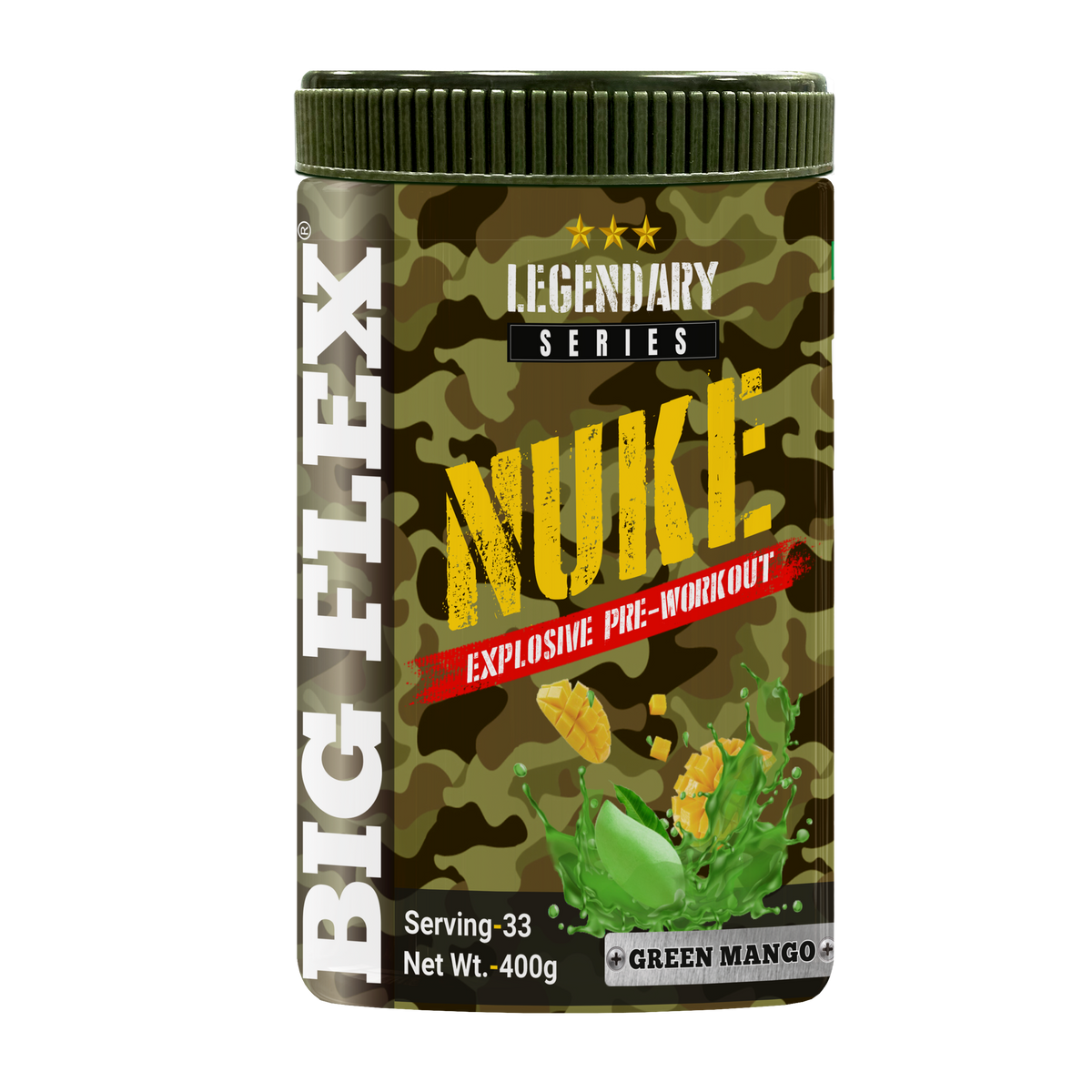 BIGFLEX NUKE PRE-WORKOUT POWDER (400 GM)