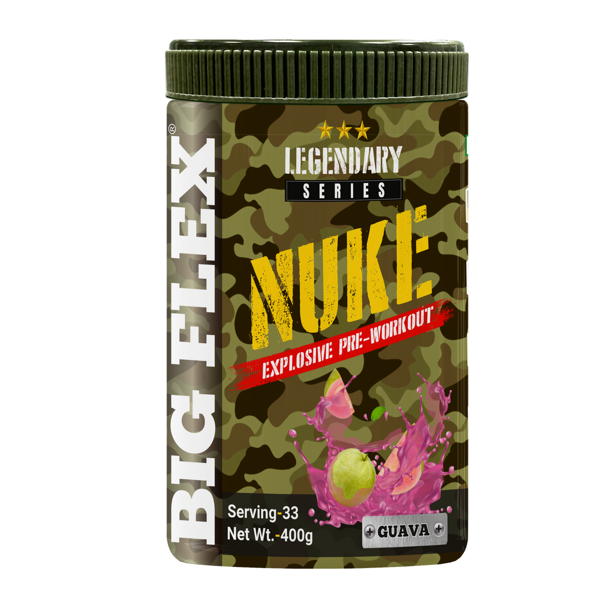 BIGFLEX NUKE PRE-WORKOUT POWDER (400 GM)