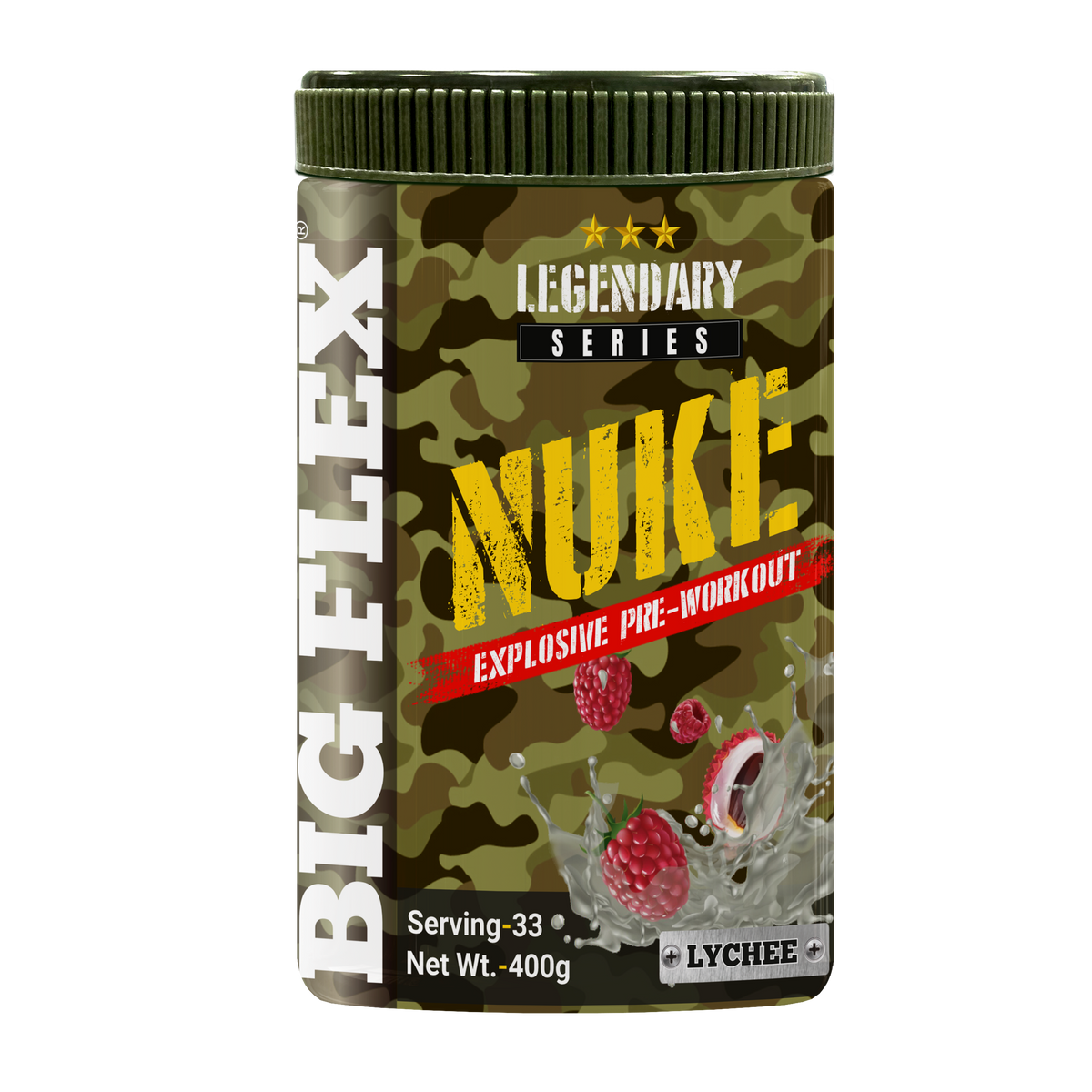 BIGFLEX NUKE PRE-WORKOUT POWDER (400 GM)