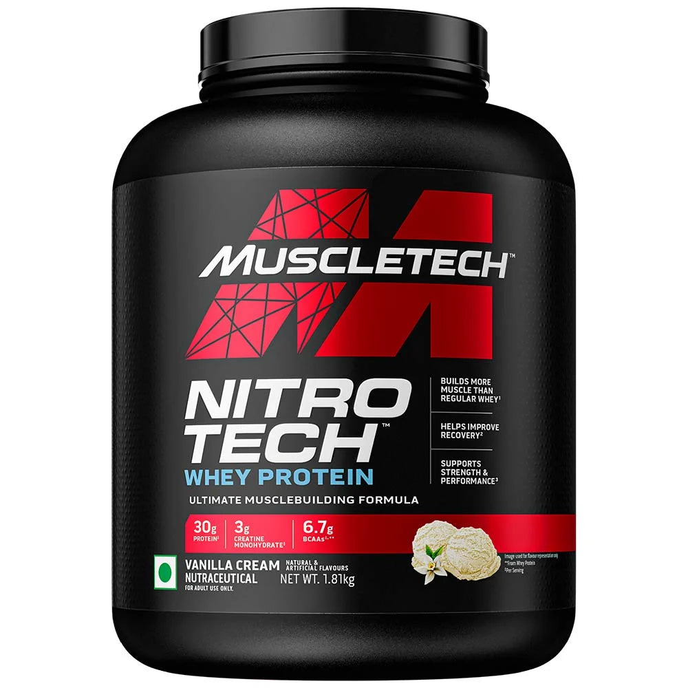 MUSCLETECH NITROTECH IND 4LB 40 SER.