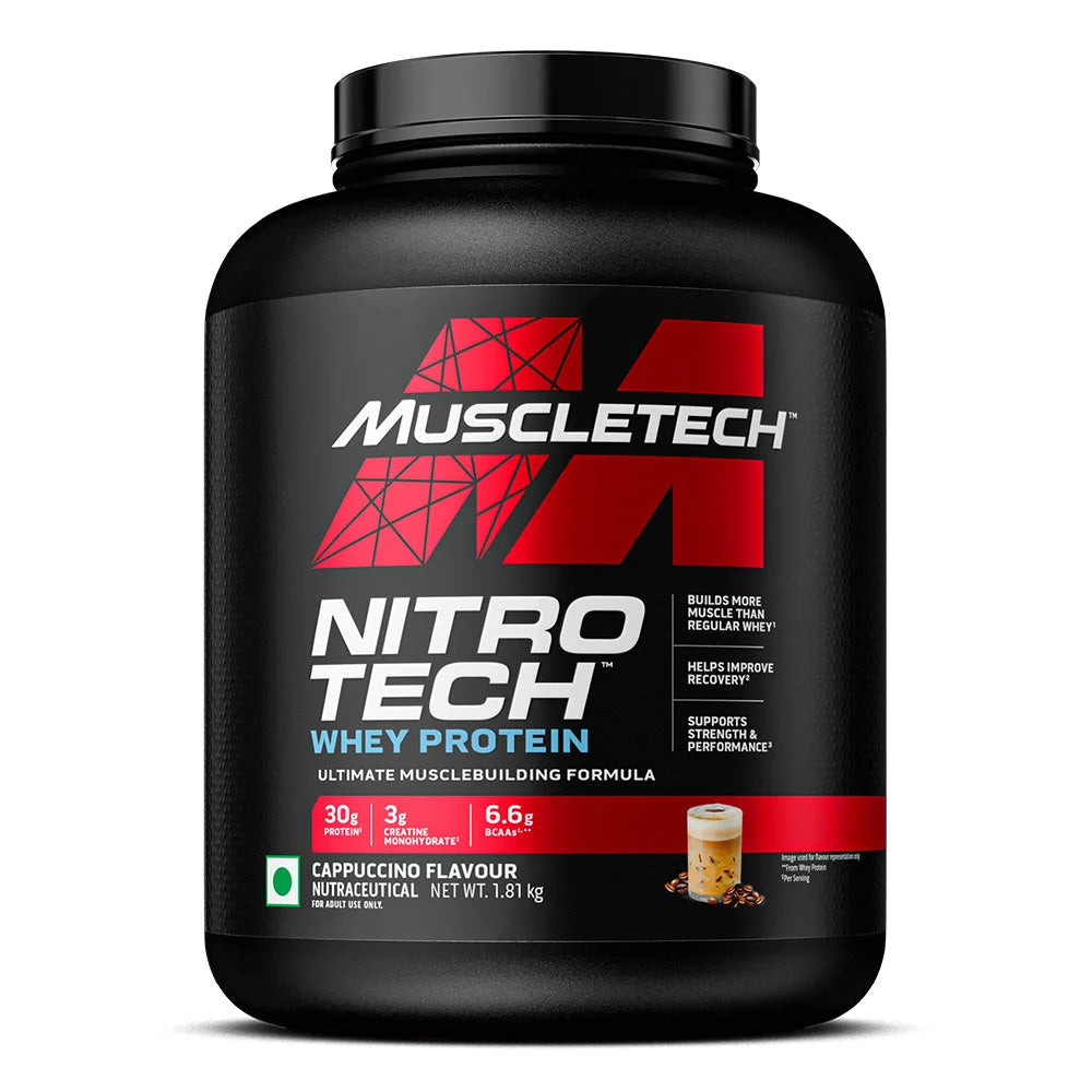 MUSCLETECH NITROTECH IND 4LB 40 SER.