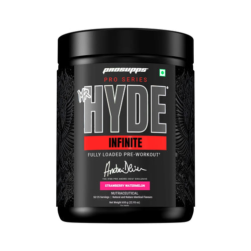 ProSupps Mr Hyde Infinite Pre Workout, 25 Servings | 26 g Fully Loaded Scoop, 6 g Citrulline, 5 g Beta-Alanine, 3 g Creatine, 3 g Betaine, 200 mg Caffeine